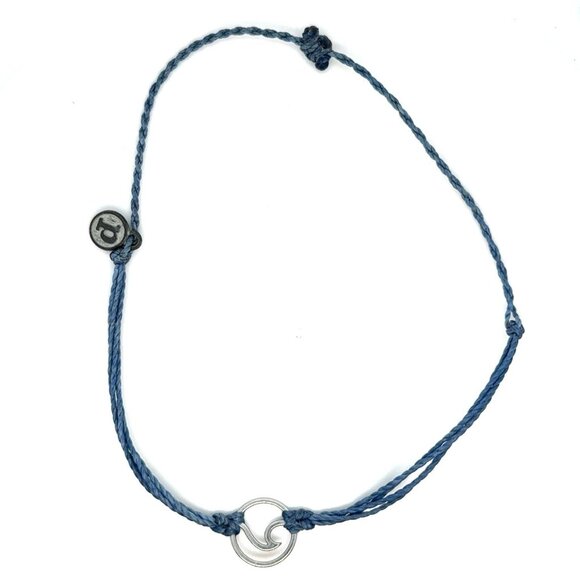 Pura Vida Blue Strand Wave Bracelet - Picture 1 of 3